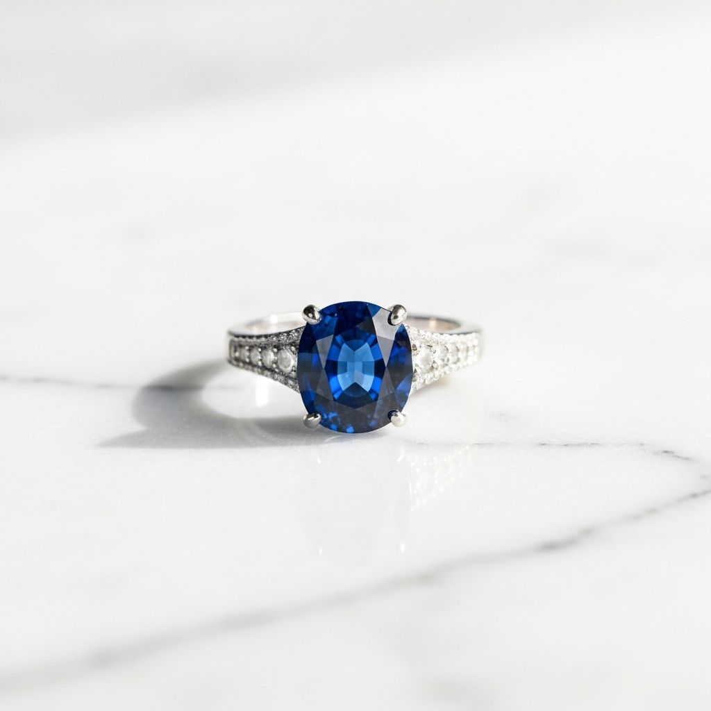 Celestial Royal Sapphire Ring